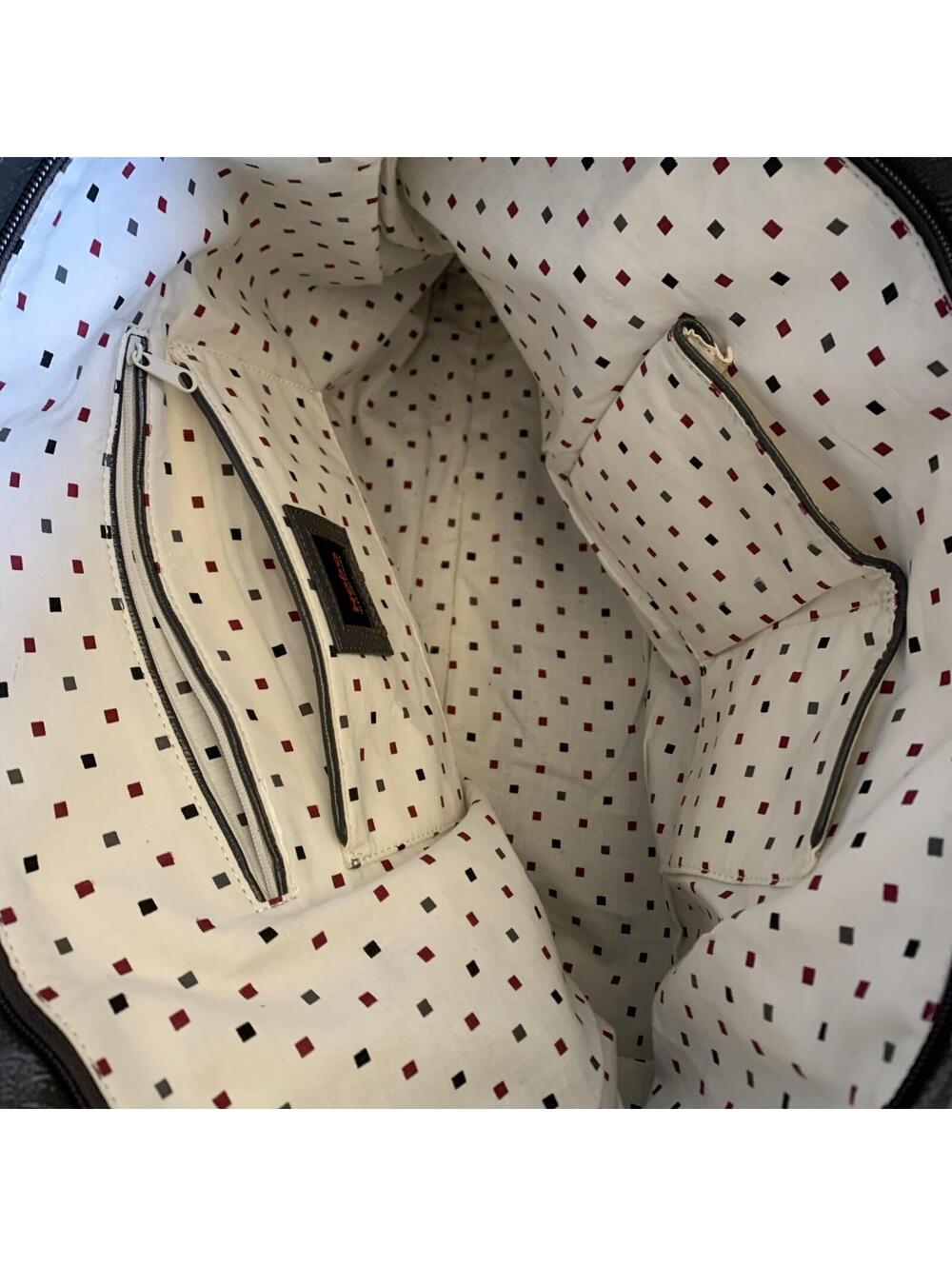 HOBO large Tote Bag Gray Genuine Leather - Picture 7 of 9